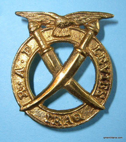 RAF Iraq Levies Parachute Company Cap badge