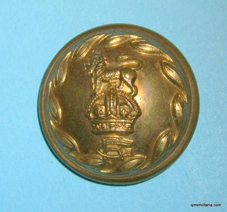 The Gloucestershire Regiment Officers Large Fire Gilt Button ( 28th & 61st Foot)