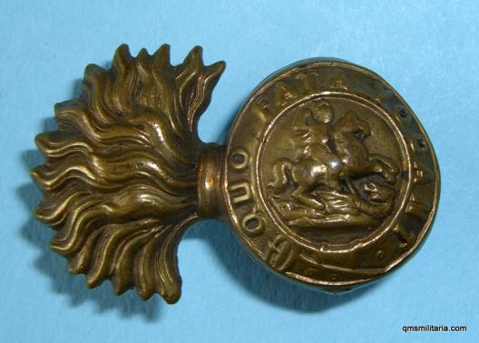 Northumberland Fusiliers Early Other Rank's Right Facing Collar Badge