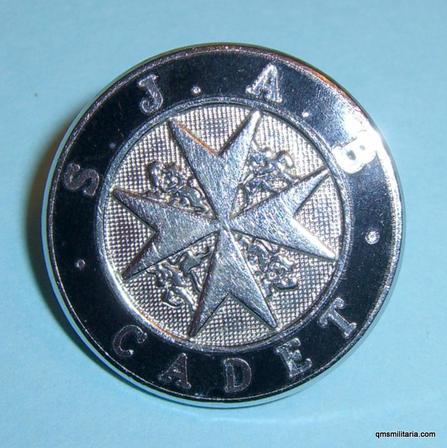 St John Ambulance Brigade Cadet Cap Badge with lugs