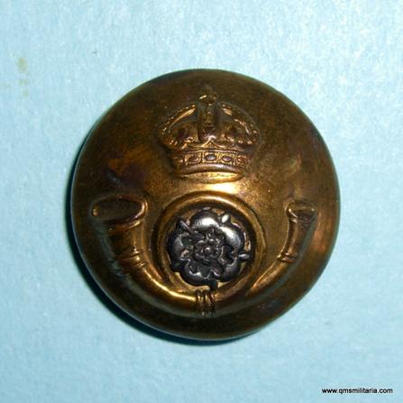 Kings Own Yorkshire Light Infanty KOYLI Medium Pattern Officer's Bi-metal Button
