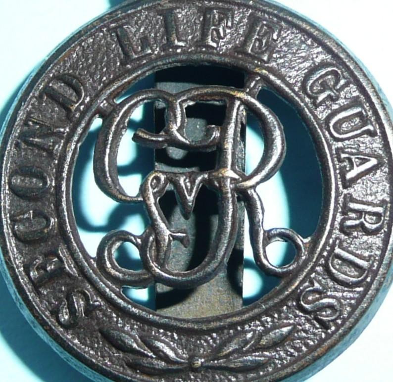 2nd Life Guards GV Other Ranks Bronze Cap Badge