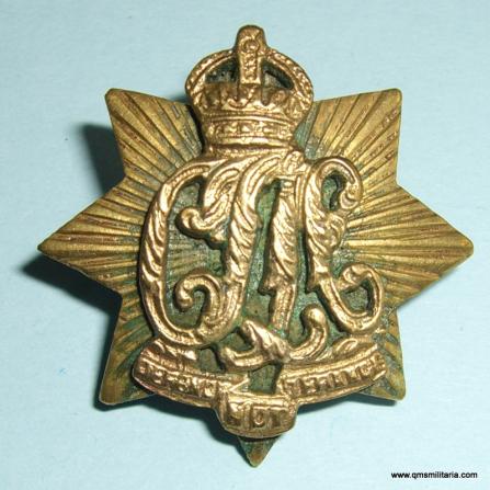 Calcutta Light Horse ( CLH ) Forage Cap / Collar badge
