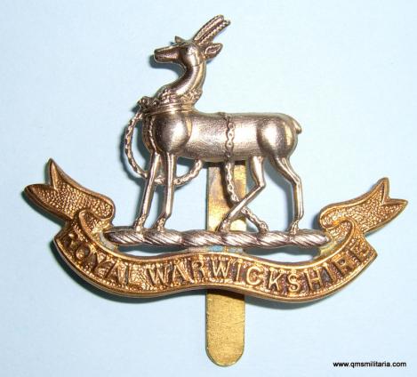 Royal Warwickshire Regiment Bi-metal Cap Badge