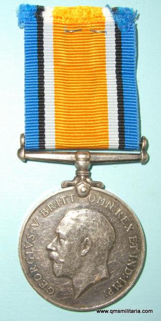 WW1 British War Medal to Mercantile Marine - Thomas Watson