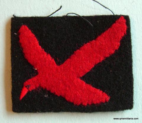 WW2 4th Indian Infantry Division Felt & Woven Formation Sign