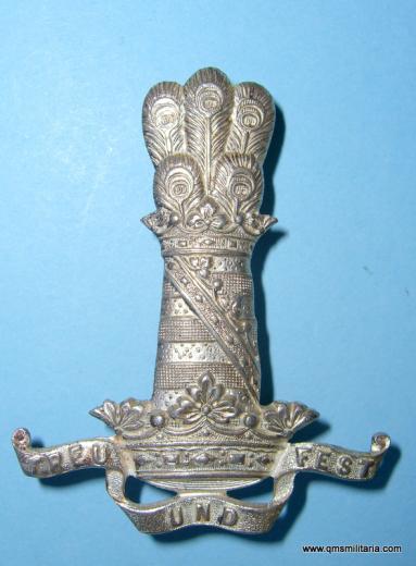 11th PAO Hussars NCOs Silver Plated Arm Badge