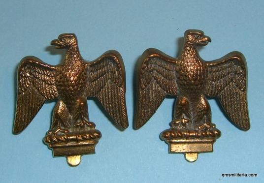 Scarce pair of matched facing collars Essex Regiment