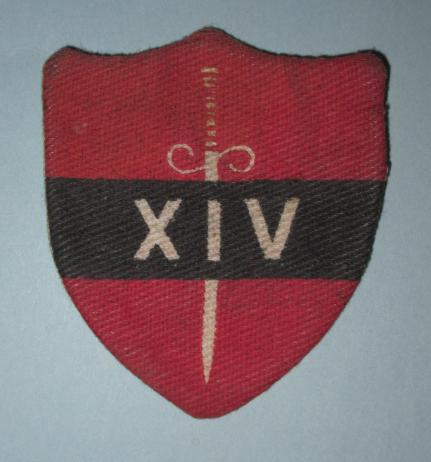 WW2 14th Army ( Chindit )  Printed Formation Sign
