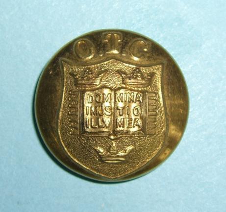 Oxford University OTC Large Patten Gilt Button