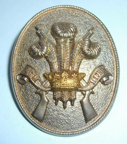 3rd Carabiniers ( Prince of Wales's Own Dragoon Guards ) NCO's Bi Metal Arm Badge