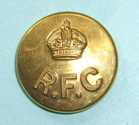 Royal Flying Corps (RFC) Officers Gilt Full Dress Large Pattern Button