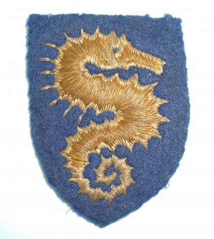 WW2 - 27th Armoured Brigade Embroidered Cloth Formation Sign