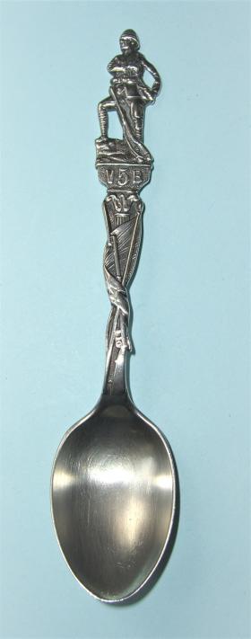 5th Volunteer Battalion South Wales Borderers ( SWB ) Hallmarked Silver Competition Shooting Tea Spoon