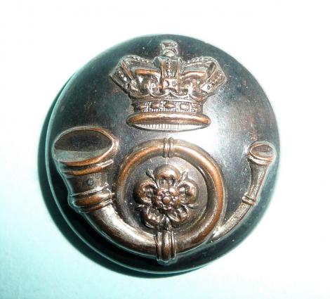 QVC King's Own Yorkshire Light Infantry ( KOYLI) Officers Silver Plated Large Pattern Button