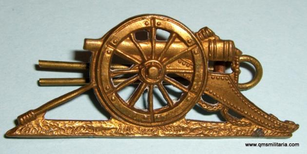 Royal Artillery ( RA ) Sergeant's NCO Arm / Sleeve Brass Arm Badge