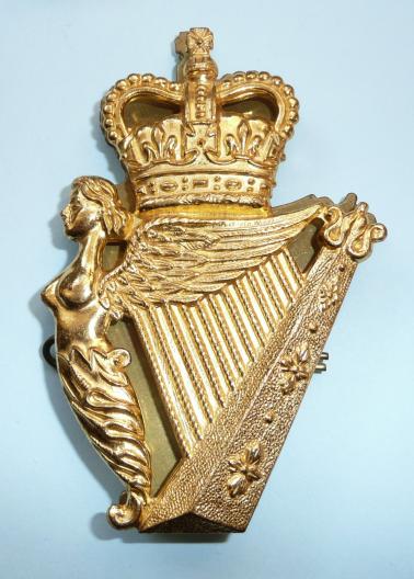 Ulster Defence Regiment UDR (Post 1953) Large Gilt Pipers Badge