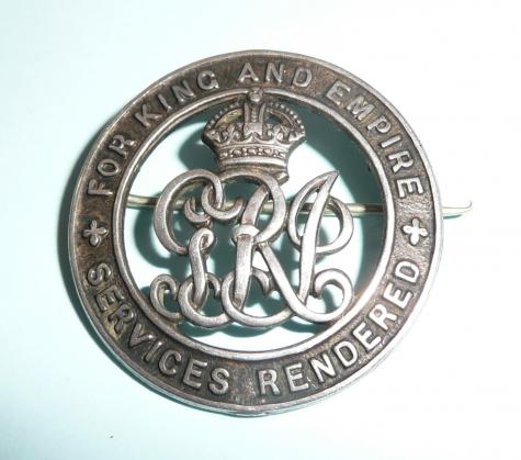 WW1 Silver War Badge (SWB) to the Royal Navy  - RN29261
