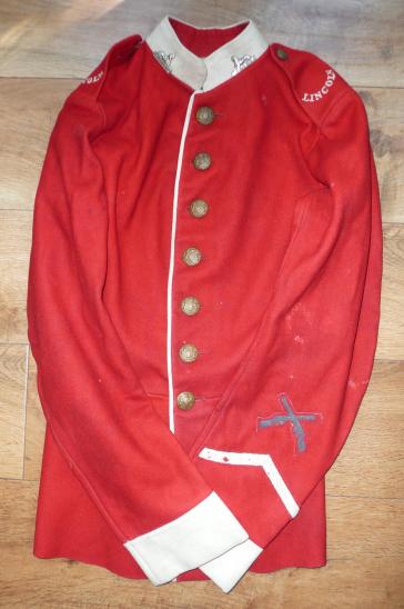 Pre Boer War, 1897 Dated 1st Lincolnshire Regiment Other Ranks Scarlet Tunic - Attributed
