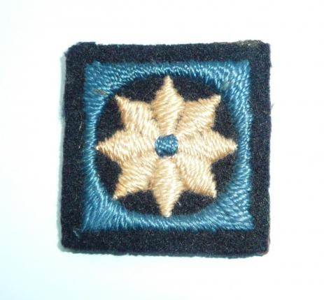 47th (2nd London) Division Embroidered Dutch Tile Formation Sign