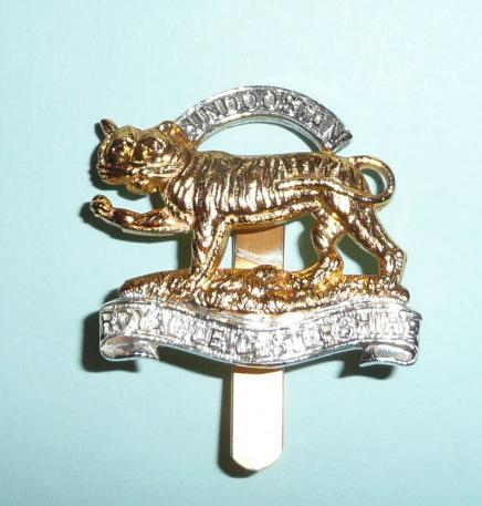 Royal Leicestershire Regiment Anodised Aluminium AA Beret Badge - Firmin