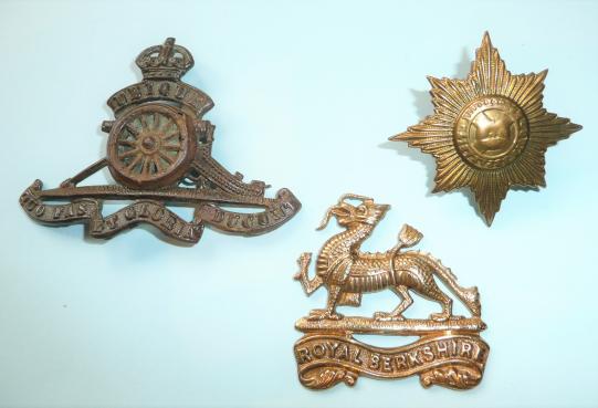 Lot of Three Original But Damaged Badges