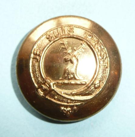 504th LAD Regiment (The Lovat Scouts R A (Royal Artillery)) Large Pattern Officers Gilt Button