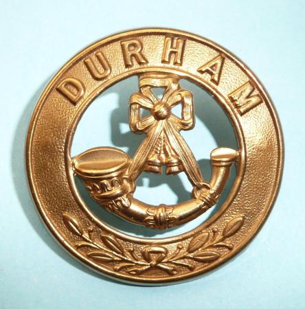 Durham Light Infantry (DLI) Brass Gilding Helmet Plate Centre (HPC)