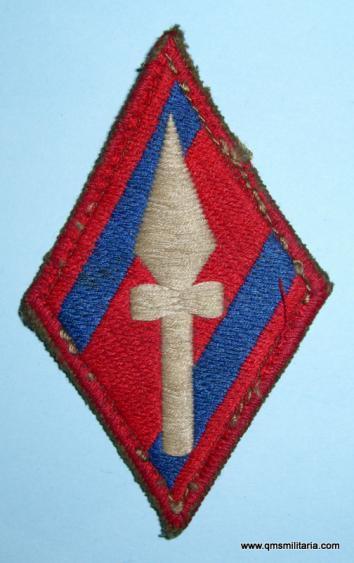 1st Corps Troops Royal Engineers Embroidered Felt Cloth Formation Sign Flash
