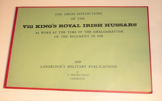 Langridge Dress Distinctions of the VIII 8th Royal Irish Hussars - Privately Bound