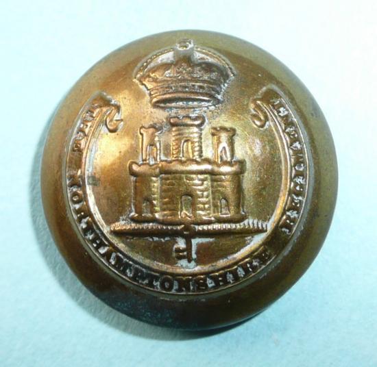 The Northamptonshire Regiment Officers Large Gilt Button ( 48th & 58th Foot)