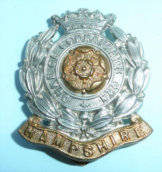 6th (Territorial Battalion) The Hampshire Regiment (Duke of Connaughts Own) Other Ranks Bi-Metal Cap Badge