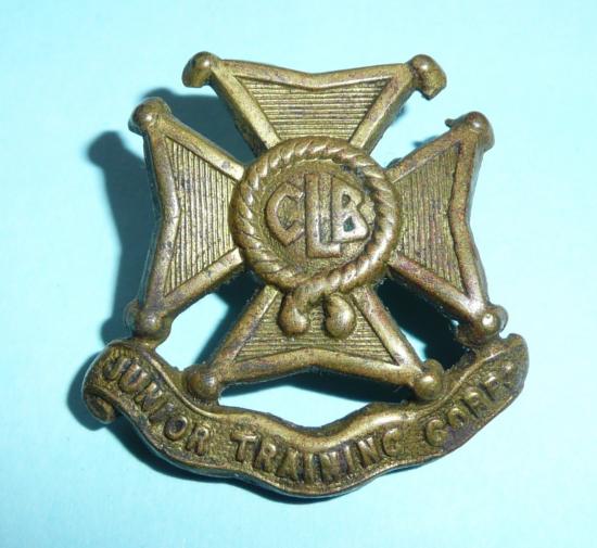 Church Lads Brigade Junior Training Corps (JTC) Brass Collar Badge