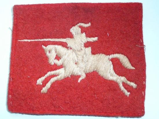 WW2 8th Corps Embroidered Cloth Formation Sign