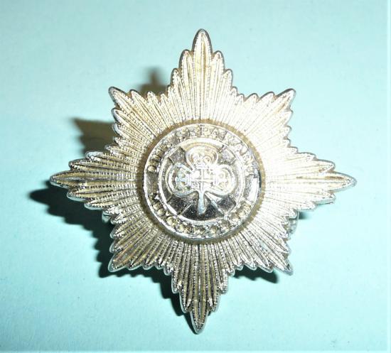 Household Division The Irish Guards Anodised Aluminium AA (Staybrite) Cap Badge