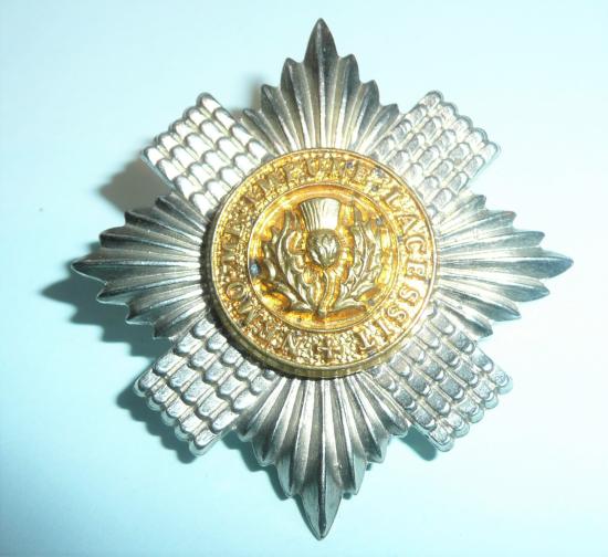 Scots Guards Serjeants / NCOs Quality Bi metal Cap Badge