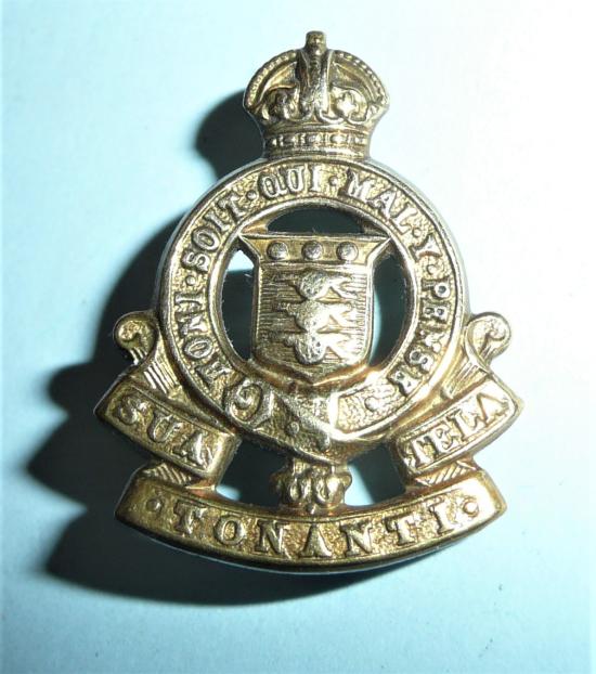 Royal Army Ordnance Corps (RAOC) Brass Collar Badge, 1947- 1949 only