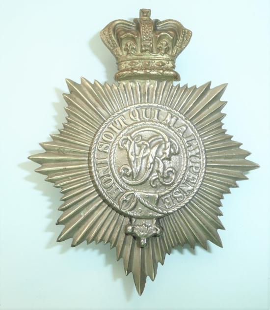 QVC Generic Militia / Volunteers / Yeomanry Pouch Badge Bi Metal
