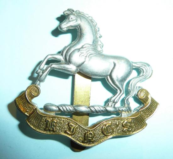 Kings (Liverpool) Regiment Bi-Metal Cap Badge