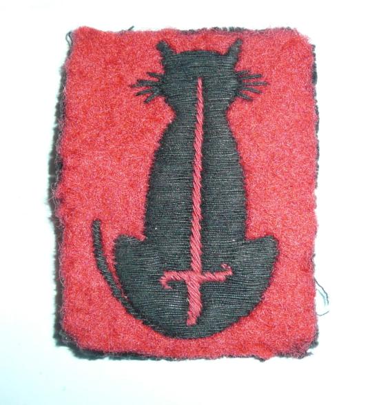 56th London Armoured Division Embroidered 2nd Pattern Formation Sign