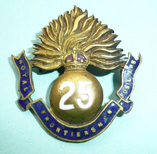 WW1 25th Battalion (Frontiersmen) Royal Fusiliers, Kitchener's Army Sweetheart Brooch