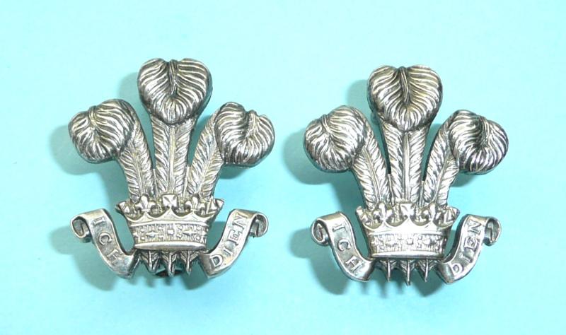 Ceylon Light Infantry (CLI) Officers Hallmarked Silver Collar Badge
