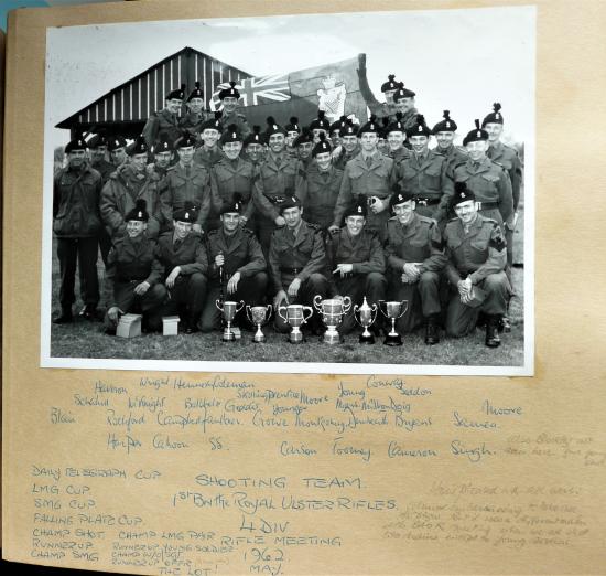 Post War Photo Album Officer 1st Royal Ulster Rifles / Army Air Corps - Additional photos for lot above