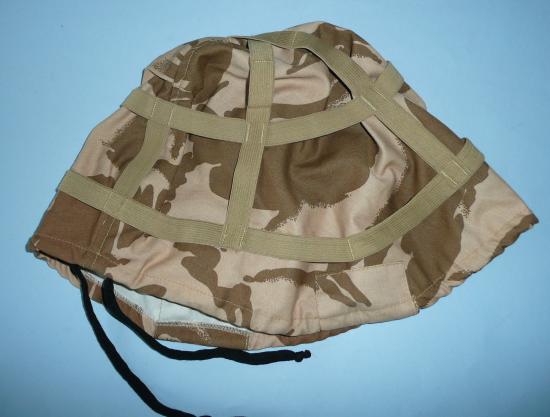 Modern British Army Combat Helmet Cover (GS, Mk 6) Desert Disruptive Pattern (DP)