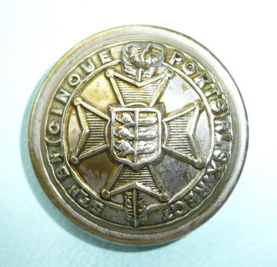 5th Battalion (Cinque Ports) Royal Sussex Regiment Large Pattern White Metal Button