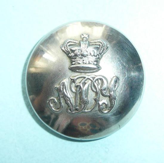 Victorian Royal North Devon Hussars Yeomanry (NDY) Other Ranks Large Pattern White Metal Button