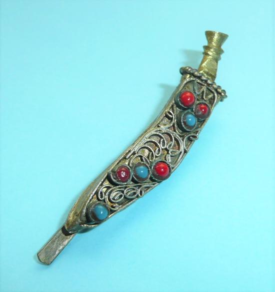 Decorative Middle Eastern / Malta Gurkha Lapel Tie Pin