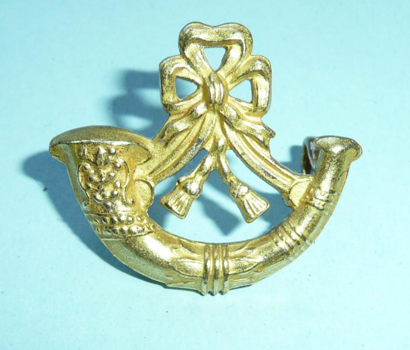 Sherwood Rangers (Nottinghamshire Yeomanry) Officers Gilt Cap Badge