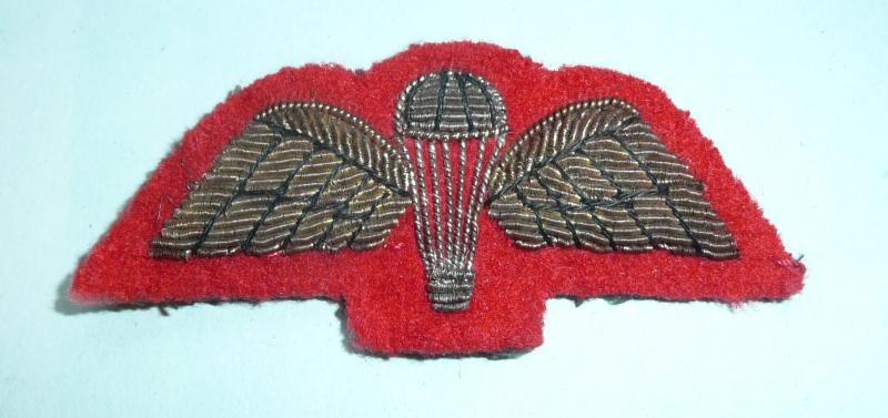 Royal Army Medical Corps (RAMC) Bullion Mess Dress Parachute Qualification Wings