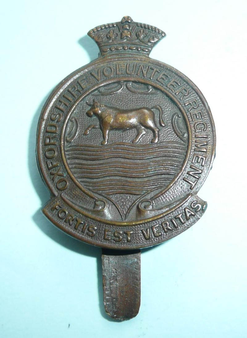 WW1 Home Front - Oxfordshire Rifle Volunteer Regiment (VTC) Cap Badge